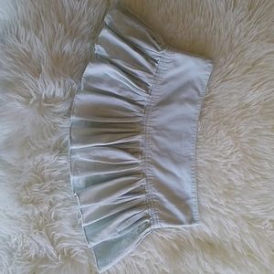Abercrombie and Fitch, light blue skirt